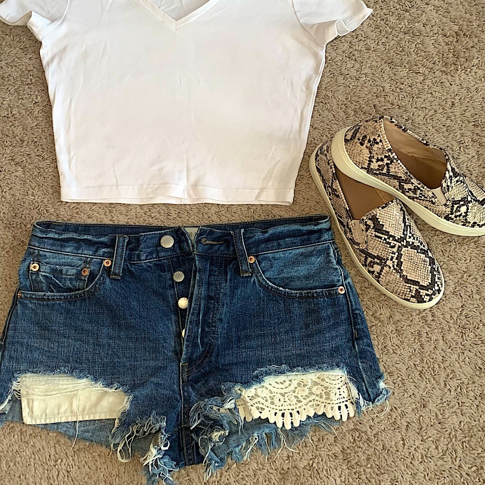 We the Free Denim | Avery Cut Off Short